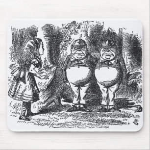 Alice in Wonderland Mouse Pad
