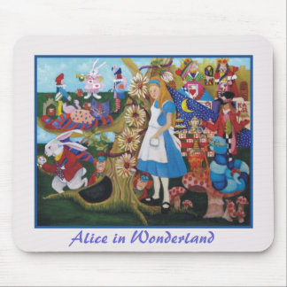 Alice in Wonderland Mouse Pad