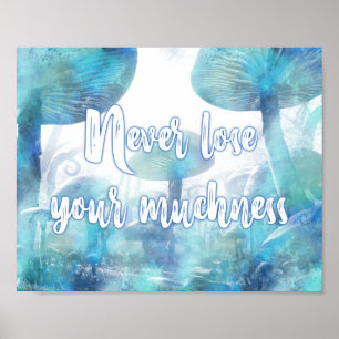 Alice in Wonderland Muchness Horizontal Print