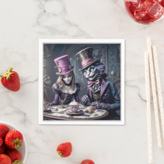 Alice in Wonderland Napkin