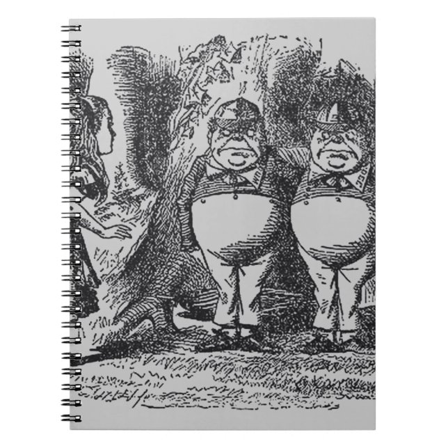 Alice in Wonderland Notebook (Front)