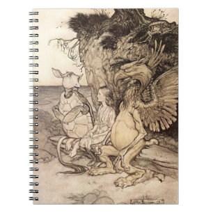 Alice In Wonderland Notebook