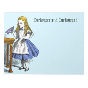 Alice in Wonderland Notepad