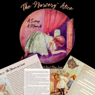 Alice in Wonderland Nursery Edition Story by Month Calendar