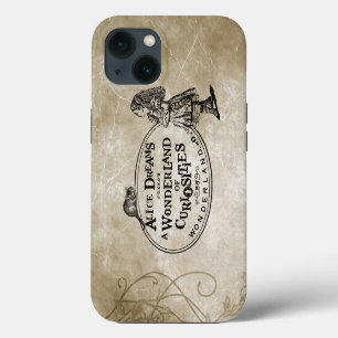 Alice In Wonderland of Curiousities W/Cheshire Cat iPhone Case