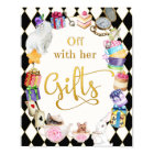 Alice in Wonderland Off with Her Gifts