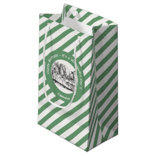 Alice in Wonderland Party - Alice and the Kitten   Small Gift Bag