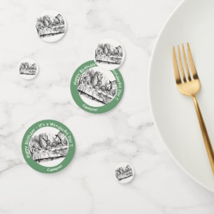 Alice in Wonderland Party - Mad Hatter's Tea Party Confetti