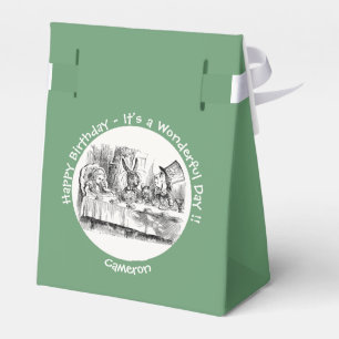 Alice in Wonderland Party - Mad Hatter's Tea Party Favour Box