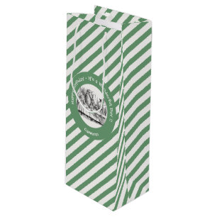 Alice in Wonderland Party - Mad Hatter's Tea Party Wine Gift Bag