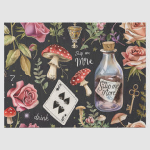 Alice in Wonderland Pattern Tissue Paper