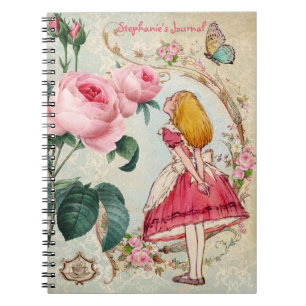 Alice in Wonderland Personalised Journal