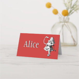 Alice in Wonderland Place Card