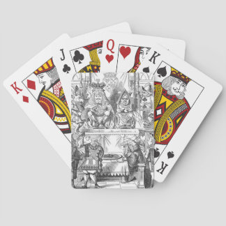 Alice in wonderland playing cards