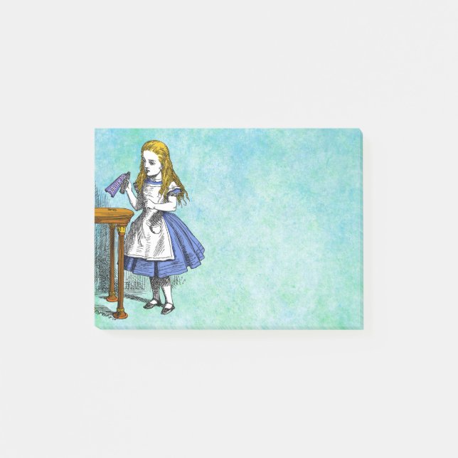 Alice in Wonderland Post-it Notes (Front)