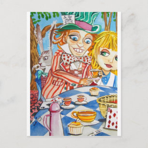 ALICE IN WONDERLAND POSTCARD