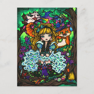 Alice in Wonderland Postcard
