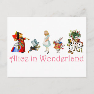 Alice in Wonderland Postcard
