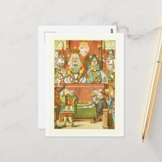 Alice in Wonderland Postcard