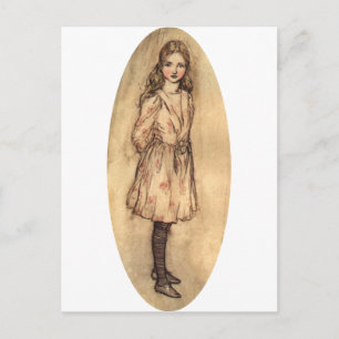 Alice in Wonderland Postcard