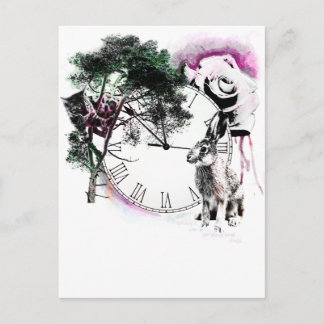 Alice in Wonderland postcard