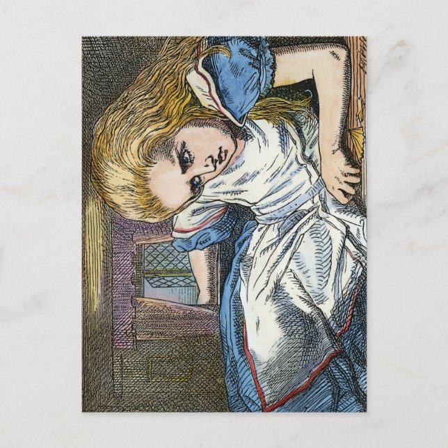 ALICE IN WONDERLAND POSTCARD (Front)