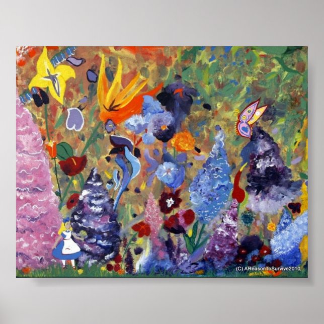 Alice in Wonderland Poster (Front)