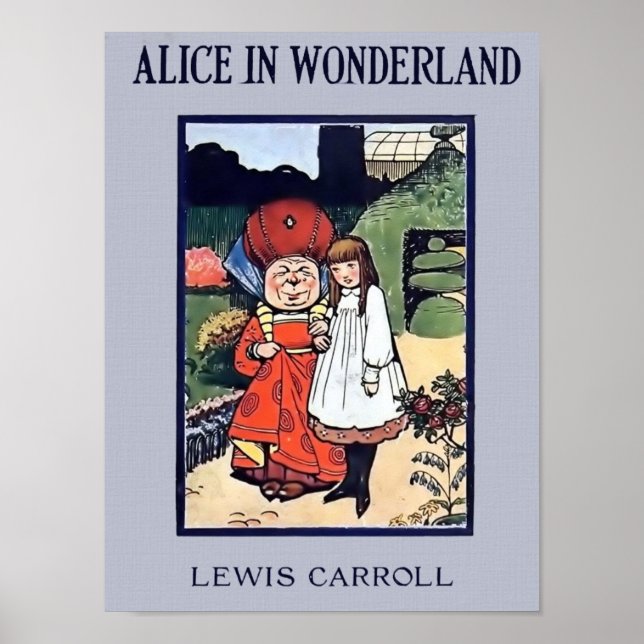 Alice In Wonderland Poster (Front)
