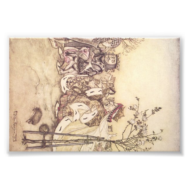 Alice in wonderland print #2 (Front)