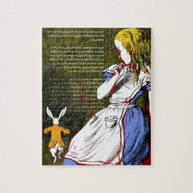 Alice in Wonderland Puzzle (Vertical)