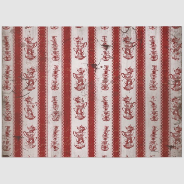 Alice in Wonderland Series Design 7 Tissue Paper (Front)