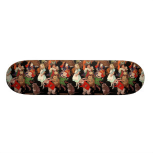 Alice in Wonderland Skateboard