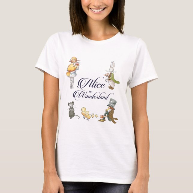 Alice In Wonderland T-Shirt (Front)