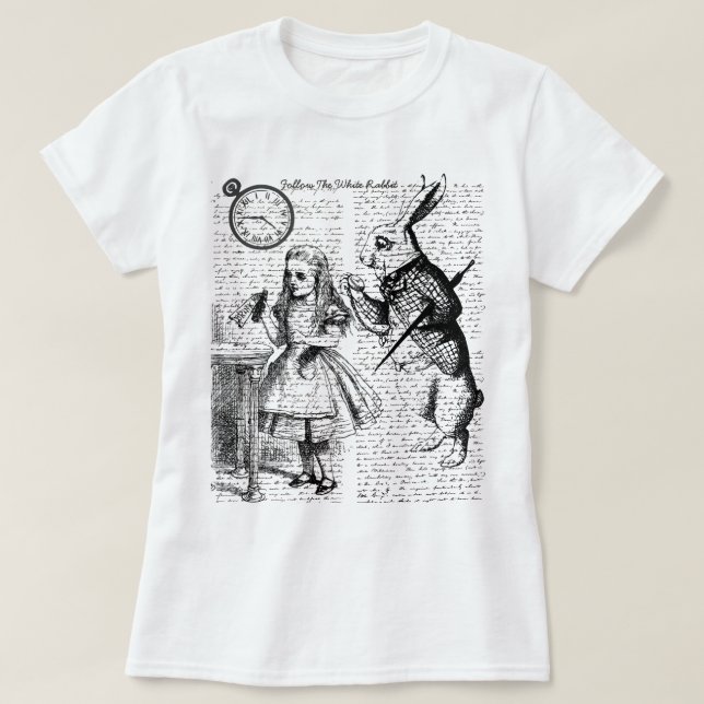 Alice in Wonderland T-Shirt (Design Front)