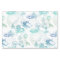 Alice in Wonderland Tea Blue Green Tissue Paper