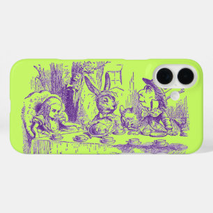 Alice in Wonderland Tea Party iPhone 16 Plus Case