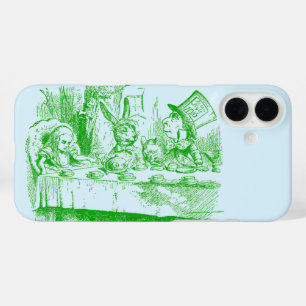 Alice in Wonderland Tea Party iPhone 16 Plus Case
