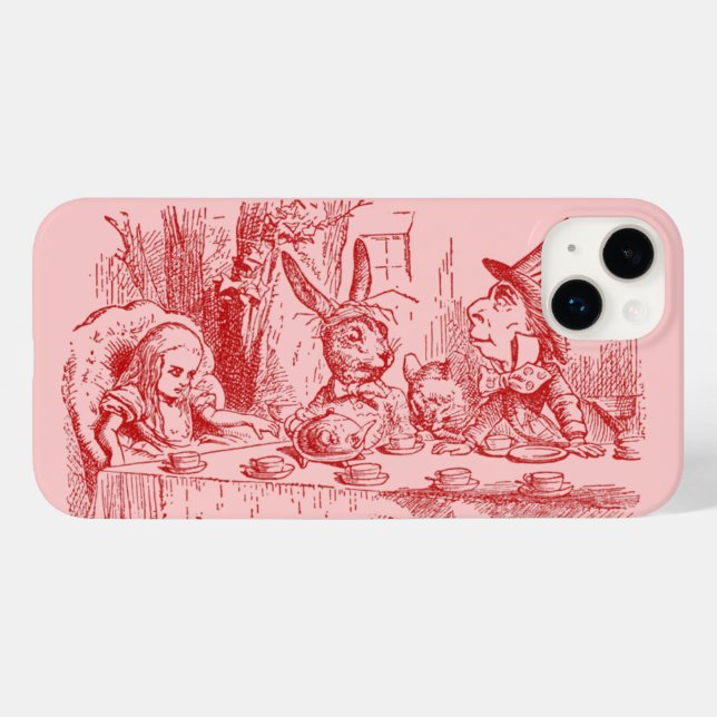 Alice in Wonderland Tea Party Case-Mate iPhone Case (Back (Horizontal))