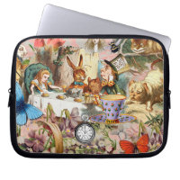 Alice in Wonderland tea party characters