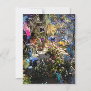 Alice in Wonderland Tea Party Postcard