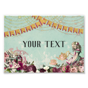 Alice in Wonderland Tea Photo Print