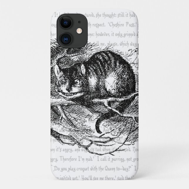 Alice in Wonderland | The Cheshire Cat Case-Mate iPhone Case (Back)