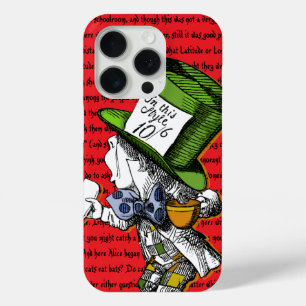 Alice in Wonderland The Mad Hatter Case-Mate iPh iPhone 15 Pro Case