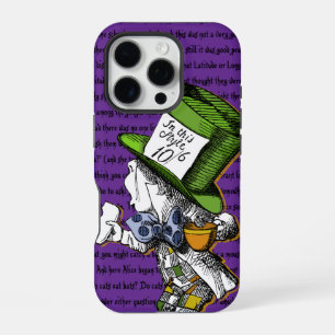 Alice in Wonderland The Mad Hatter Case-Mate iPh iPhone 16 Pro Case
