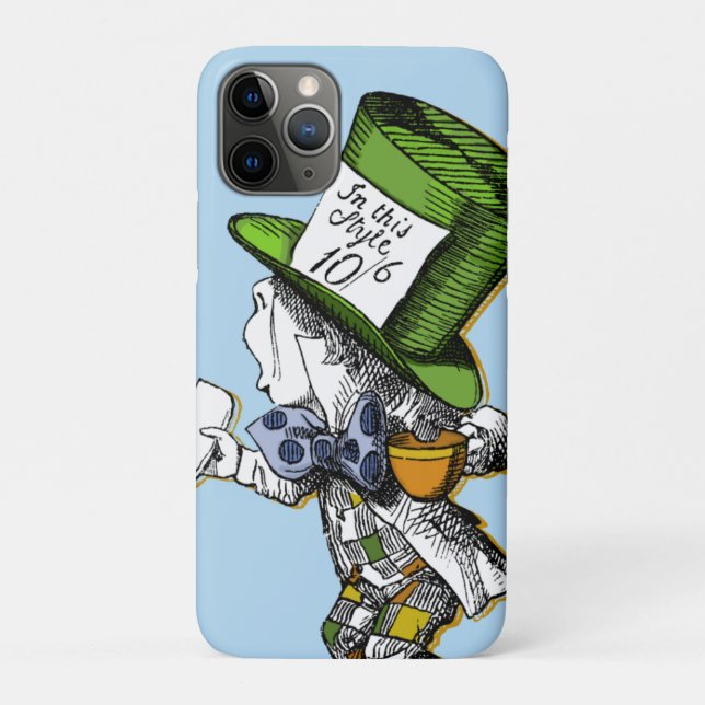 Alice in Wonderland | The Mad Hatter Case-Mate iPhone Case (Back)