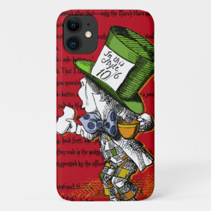 Alice in Wonderland   The Mad Hatter iPhone 11 Case