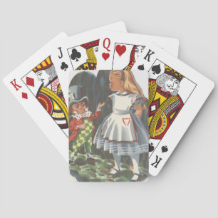 Alice in Wonderland & The Mad Hatter Playing Cards