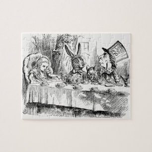 Alice in Wonderland - The Mad Hatter’s Tea Party Jigsaw Puzzle