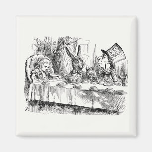 Alice in Wonderland - The Mad Hatter’s Tea Party Magnet