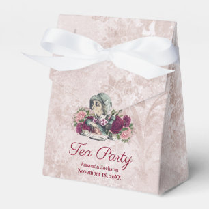 Alice in Wonderland The Mad Hatter Tea Party Favour Box